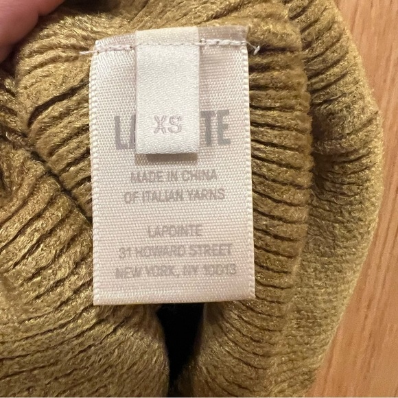 LaPointe | Racerback | Luxe Chenille | Tank Top | Moss Green | XS | NWT - Picture 7 of 9